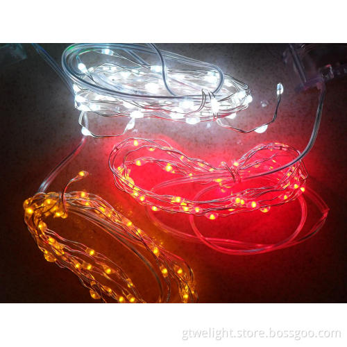 60LEDs Holiday Decoration String Light Copper Wire
